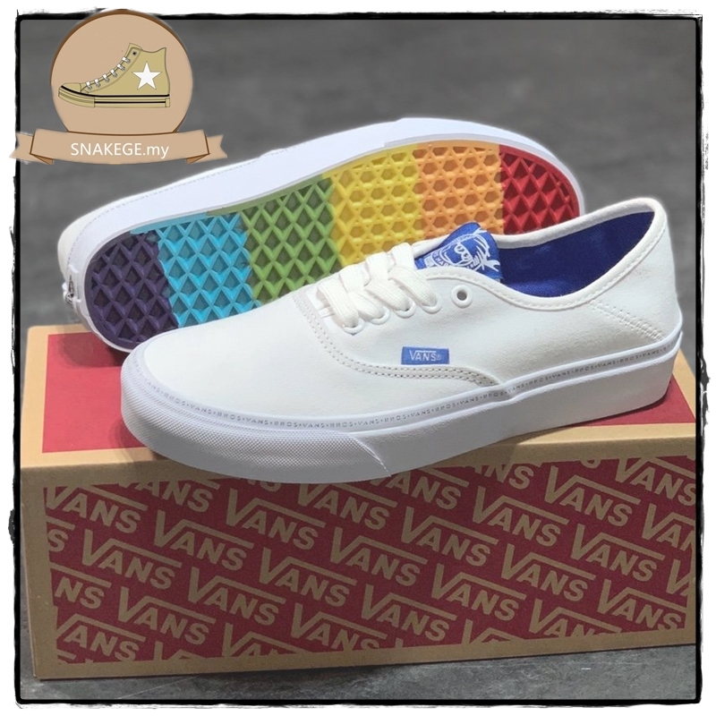 vans rainbow soles
