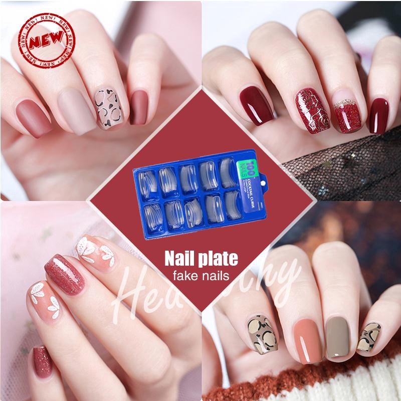 Fake Nails Nail Decals 100pcs Acrylic Women Accessories Decoration