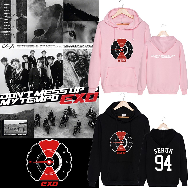 exo tempo hoodie