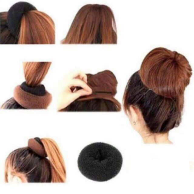 Big Donut Bun Donut Ponytail Shopee Philippines
