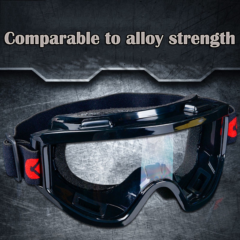 Safety Goggles Windproof Tactical Anti-Shock Dust Industrial Protective Glasses