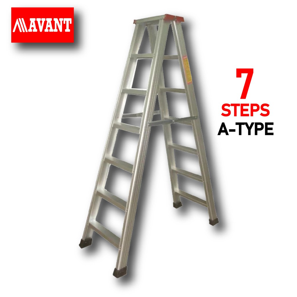 Avant Aluminum 7 steps folding steady step ladder Easy to use and most used ladder in the