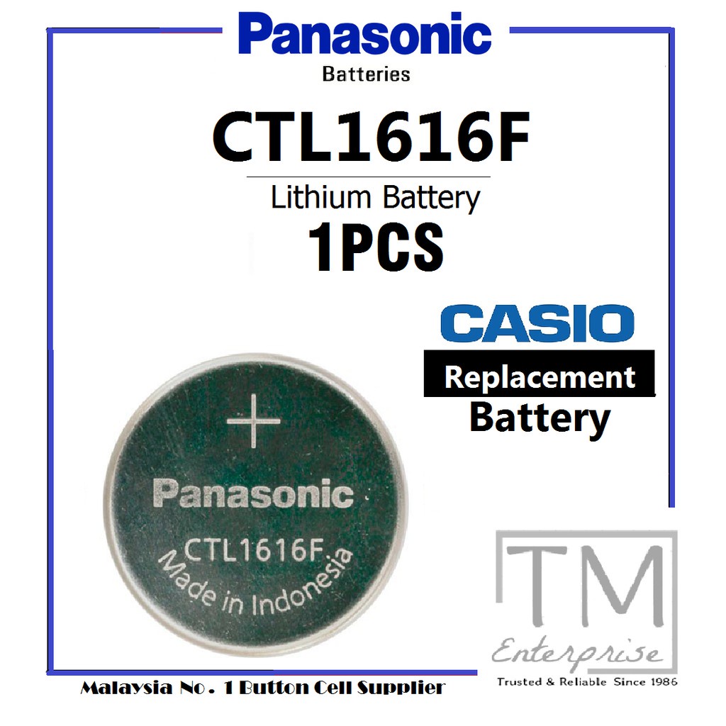 panasonic ctl1616 solar rechargeable