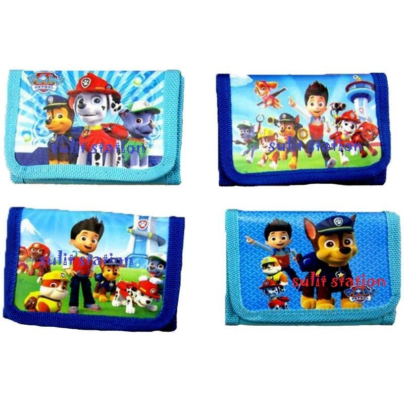 12pcs POLICE DOG party TRIFOLD WALLET PARTY FAVORS GIVEAWAYS SOUVENIRS