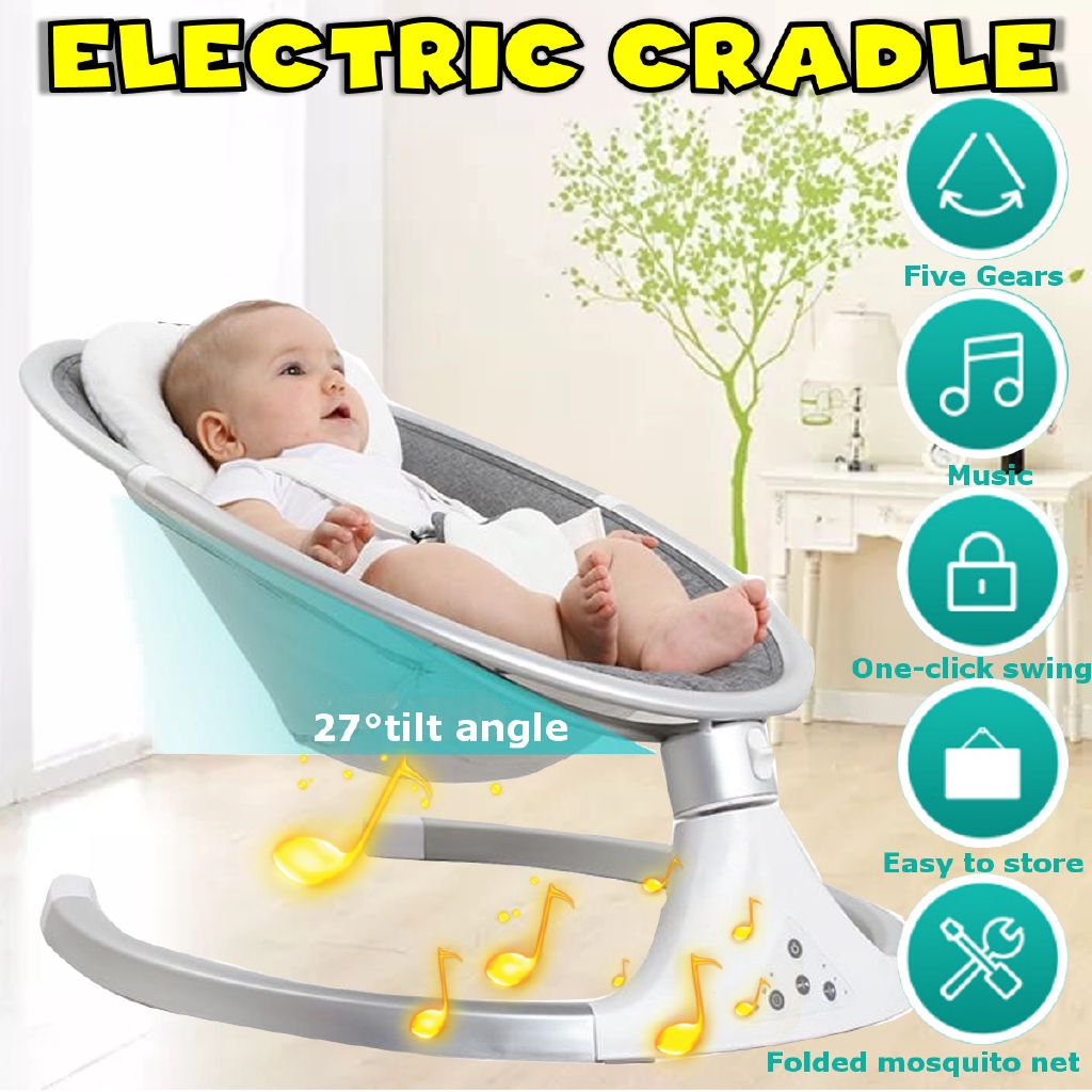 infant baby girl swing