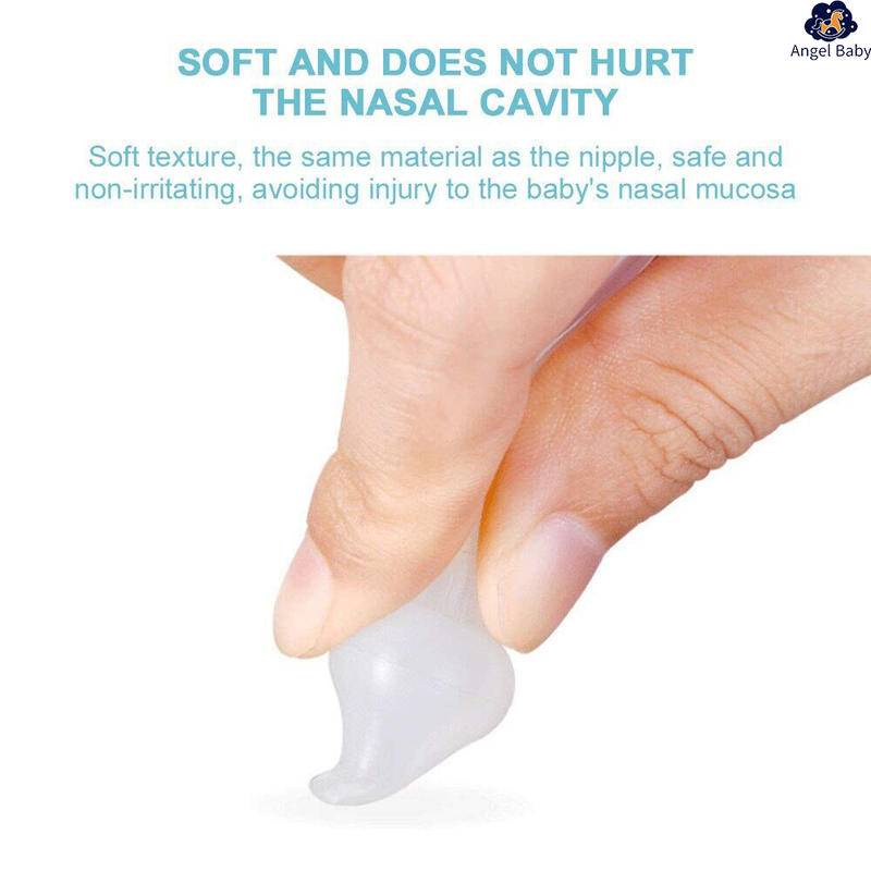 Baby Nasal Aspirator Nasal Vacuum Mucus Suction Aspirator Infant Nose Cleaner Snot Pump