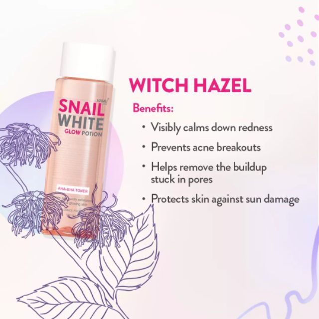 aha bha toner snail white