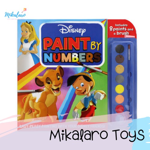 Disney Paint by Numbers Disney Art Activity for Kids Creative