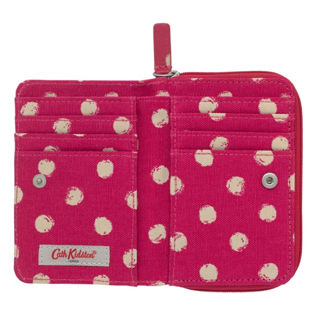 cath kidston red spot purse