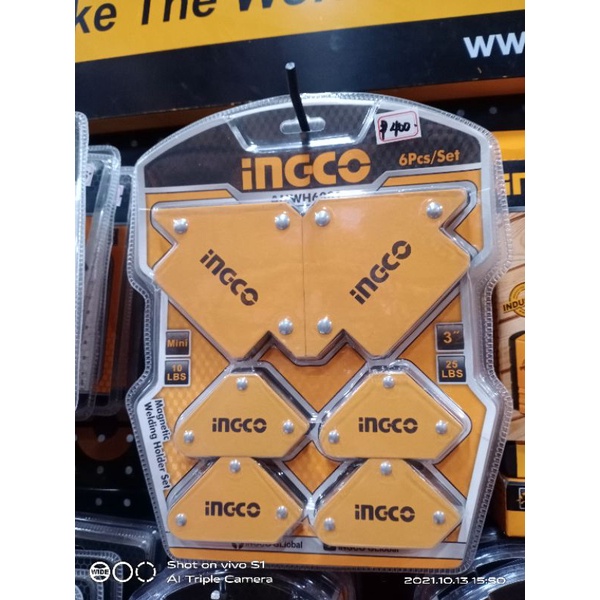 Ingco Original Welding Holder Set 6PCS/SET And ( 3"4"5
