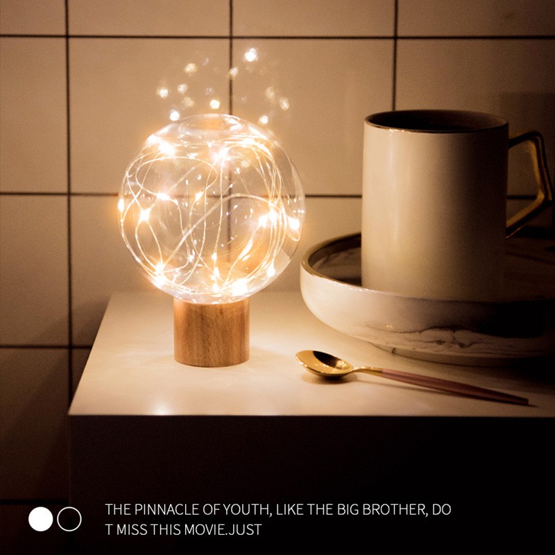 Starry Moon Lamp Christmas Fairy Light 