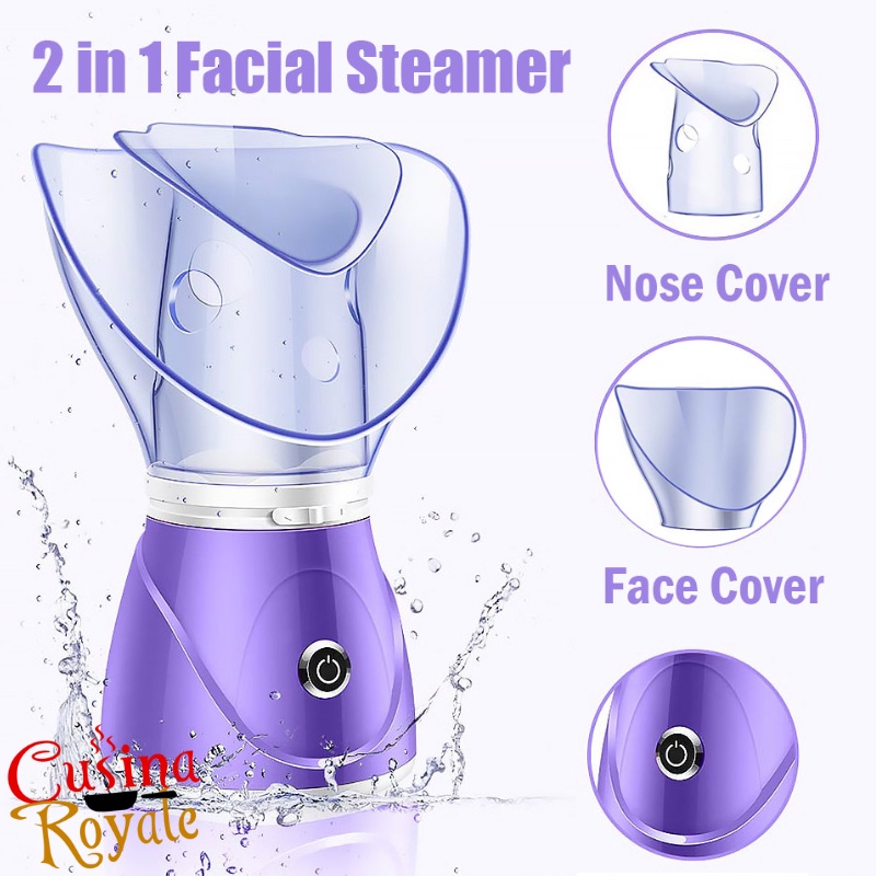 Facial Steamer Open Pore Salt Steam Inhaler for Suob/Tuob 5 in 1