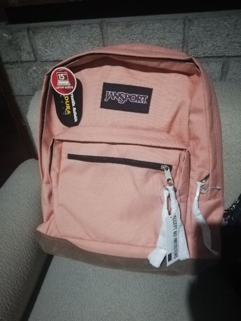 muted clay jansport