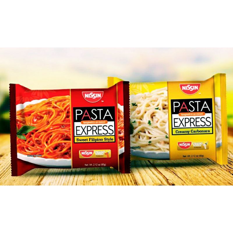 NISSIN PASTA EXPRESS 60grams | Shopee Philippines