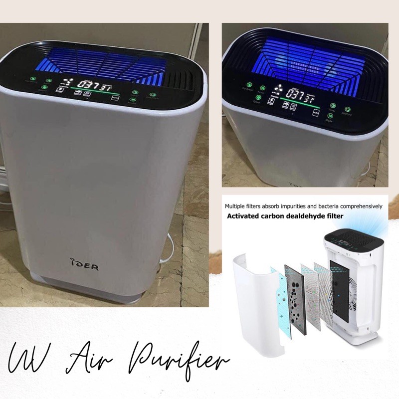 IDER Air Purifier with UV light Shopee Philippines