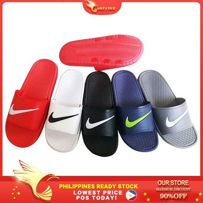 nike men's rubber slippers