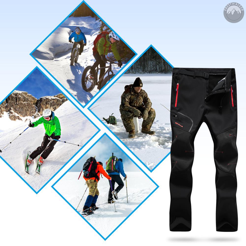lined hiking pants mens