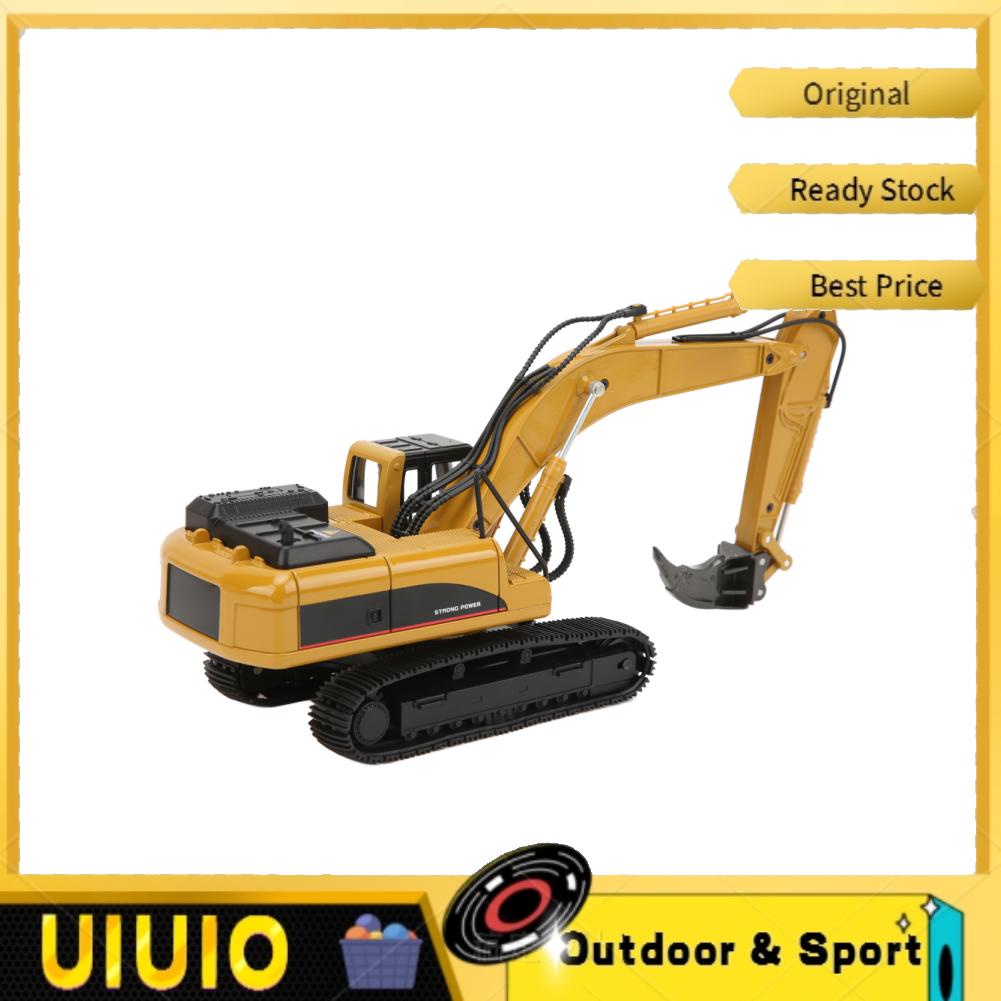 Uiuio 1:40 Excavator Toys Heavy Duty Alloy Static Construction Vehicles ...
