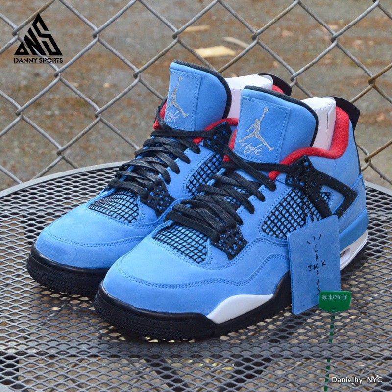 retro 4 white red and blue