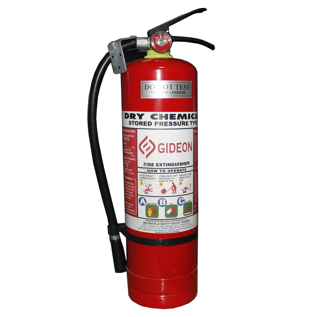 10lbs Fire Extinguisher ABC Dry Chemical Brand New Gideon Brand