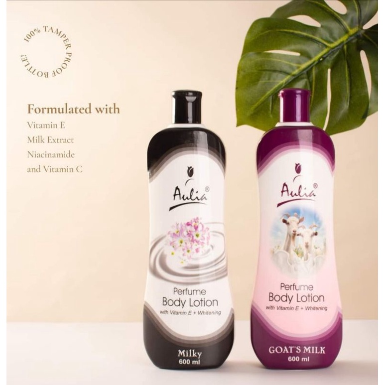 Ever Bilena AULIA Perfumed Body Whitening Milky or Goats Milk Lotion