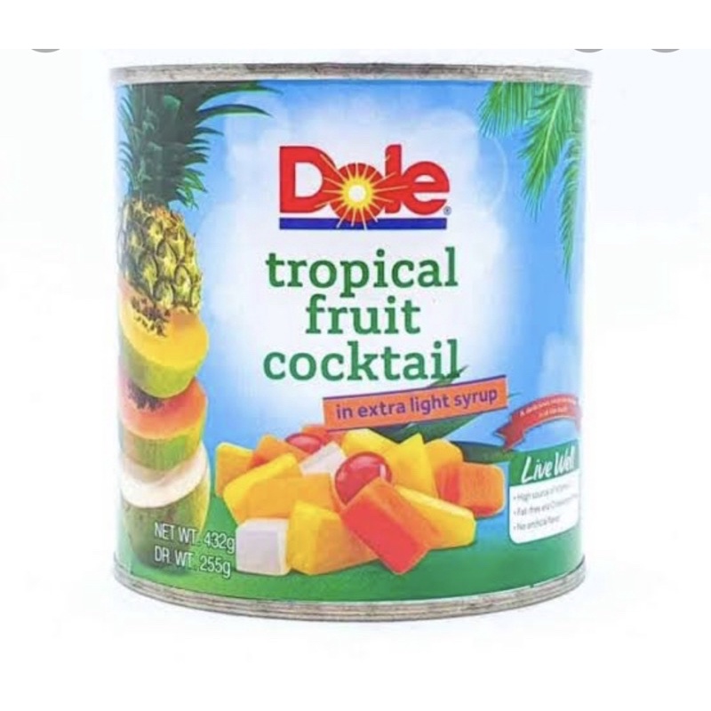 Dole Tropical Fruit Cocktail in Heavy Syrup 432g Shopee Philippines