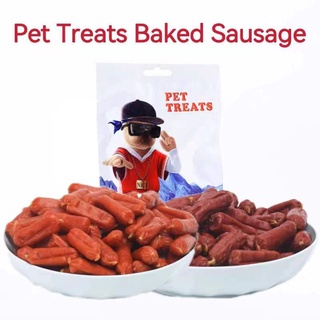 LYX Dog and Cat Treats Pet Food Baked Sausage Pet Snacks Interactive Rewards