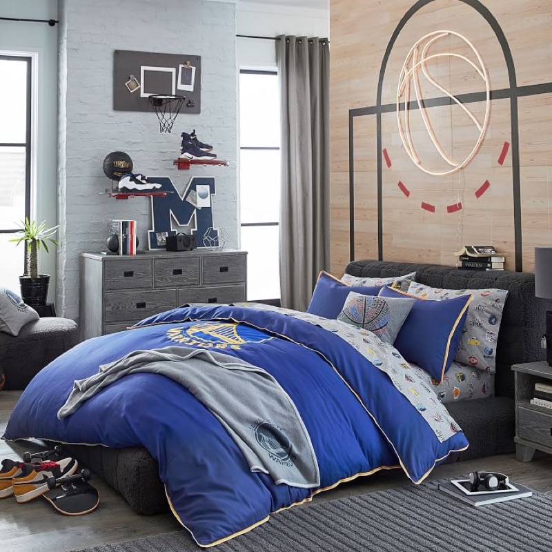 Snoozee Hub Pottery Barn Teen NBA Lakers Chicago Fitted Sheet Shopee Philippines