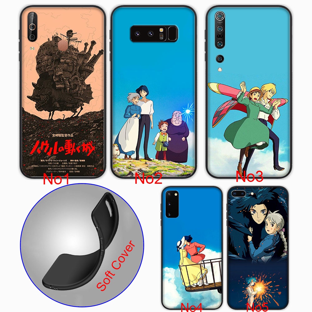 No56 Howl S Moving Castle Soft Case Samsung Galaxy J2 J4 Plus Prime Core 1 Pro A51 Shopee Philippines