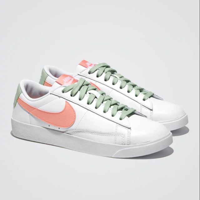 bleached coral nike shoes