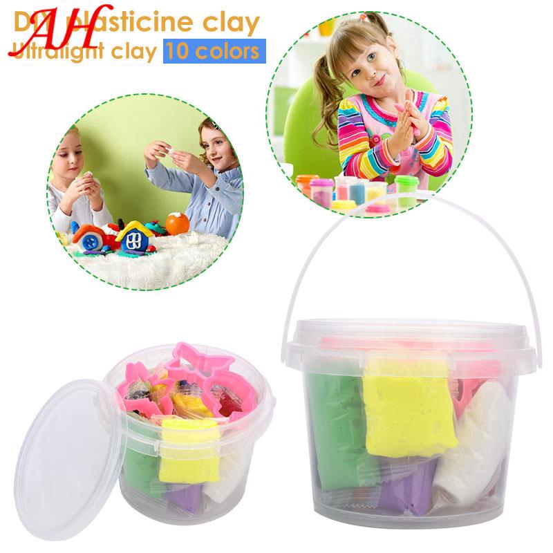 clay and toys
