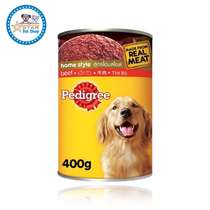 Pedigree Canned Adult & Puppy Dog Food 400gr | Shopee Philippines