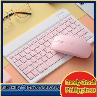 Keyboard Wireless Bluetooth Keyboard Mouse Tablet 10inch For Laptop/Pad/Phone Universal（Android&OS）