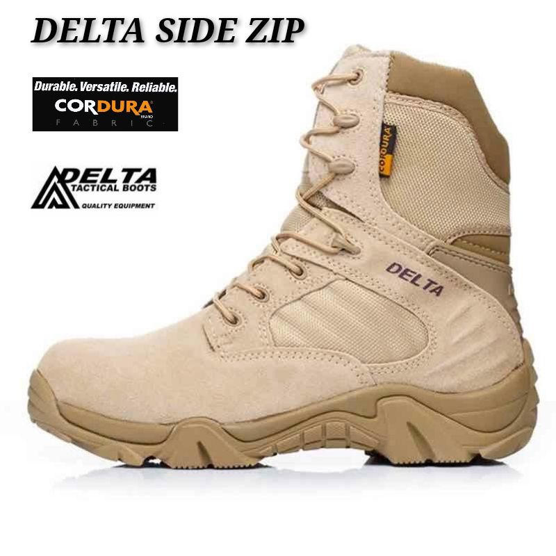 Men's Delta Cordura Tactical Combat Boots High Cut Shoes Heavy Duty