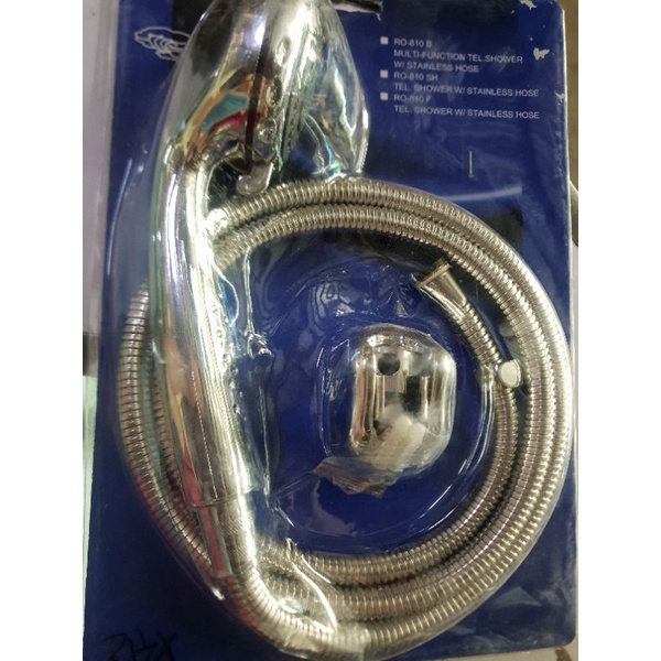 Rosco shower set with stainless telephone hose | Shopee Philippines