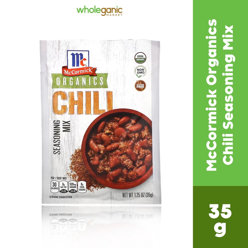 McCormick Organic Gluten Free Chili Seasoning 35g Shopee Philippines