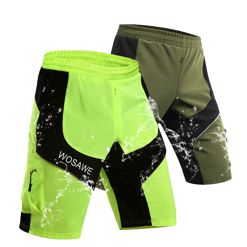 green bike shorts