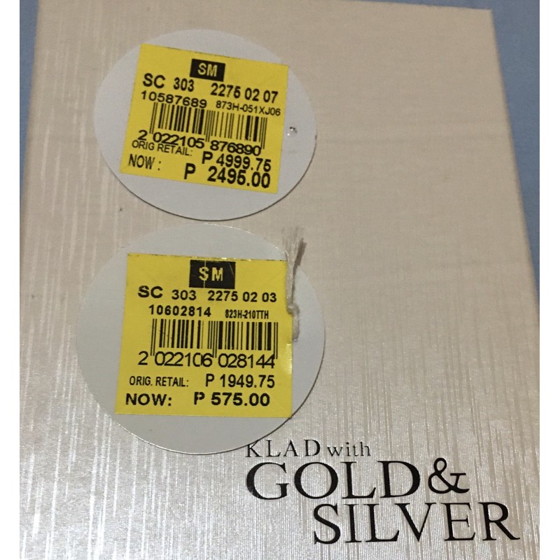 Jewelry Set By Klad Sm Moa Shopee Philippines