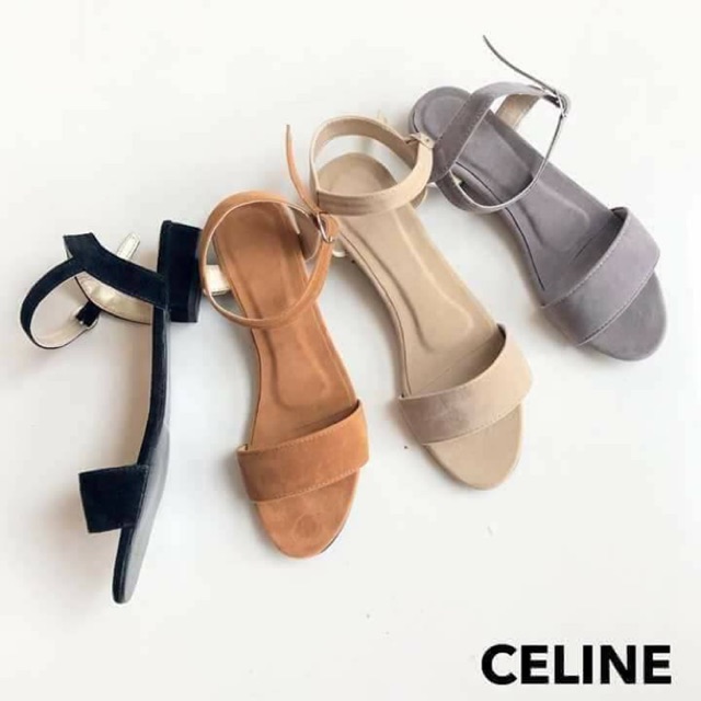 celine buckle sandals