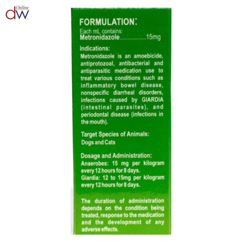 Giardia In Dogs Treatment Metronidazole Bruin Blog