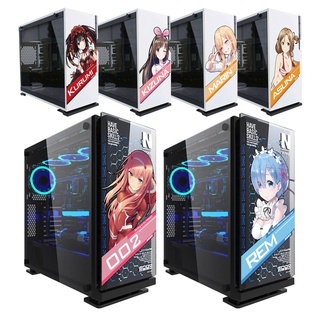 Anime Stickers for PC Case,Cartoon Decor Decals for Computer Chassis ...