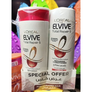 400ML Loreal Elvive shampoo and conditioner (400MLx2) #3