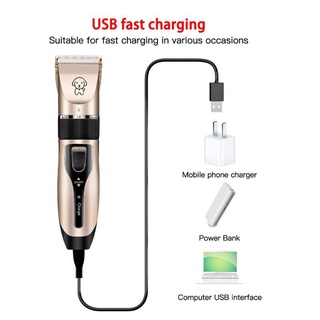 Rechargeable Electric Pet Hair Trimmer Dog Hair Grooming Razor Dog Clipper Cat Hair Shaver Cut #2