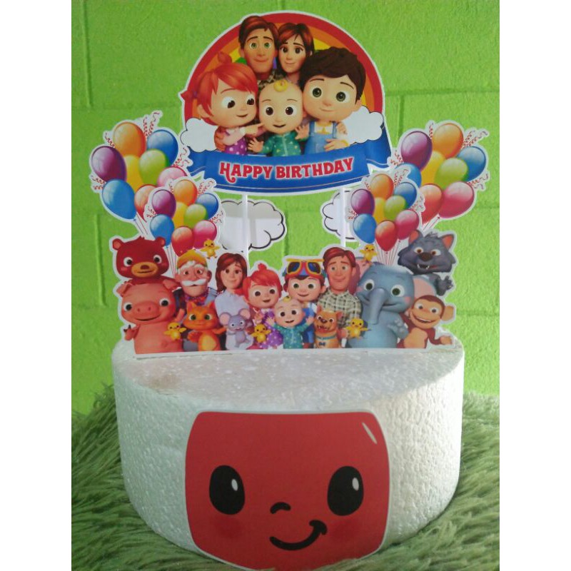 COCOMELON family cake topper (D9) | Shopee Philippines