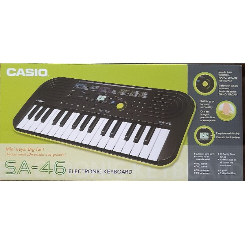 Casio Electronic Keyboard SA47A Shopee Philippines
