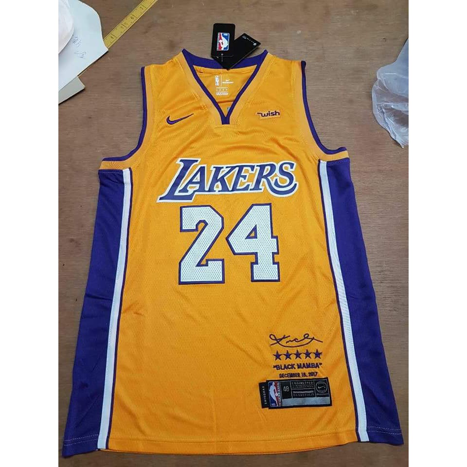 lakers 60th anniversary jersey