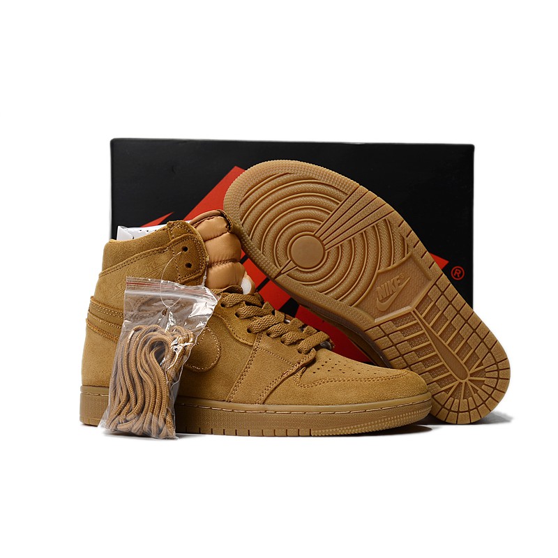 nike air jordan 1 wheat
