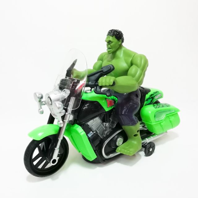 hulk motorcycle toy