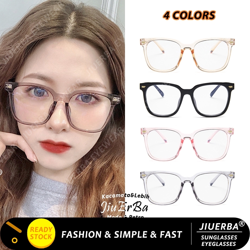 【READY STOCK】Myopia Eyeglasses Women Korean CHIC Style Square Frame