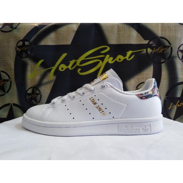 stan smith floral black